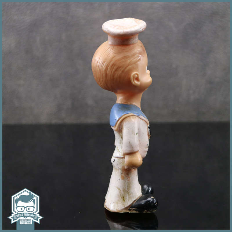 RARE!!! Original 1950's Rubber Squeaky Sailor Toy!!!
