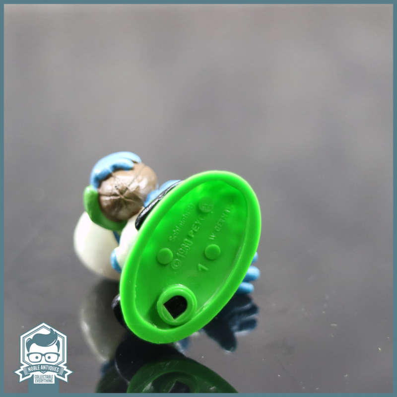 SUPER RARE!!! Original Vintage 1980 Peyo Springbok Rugby Smurf!!!