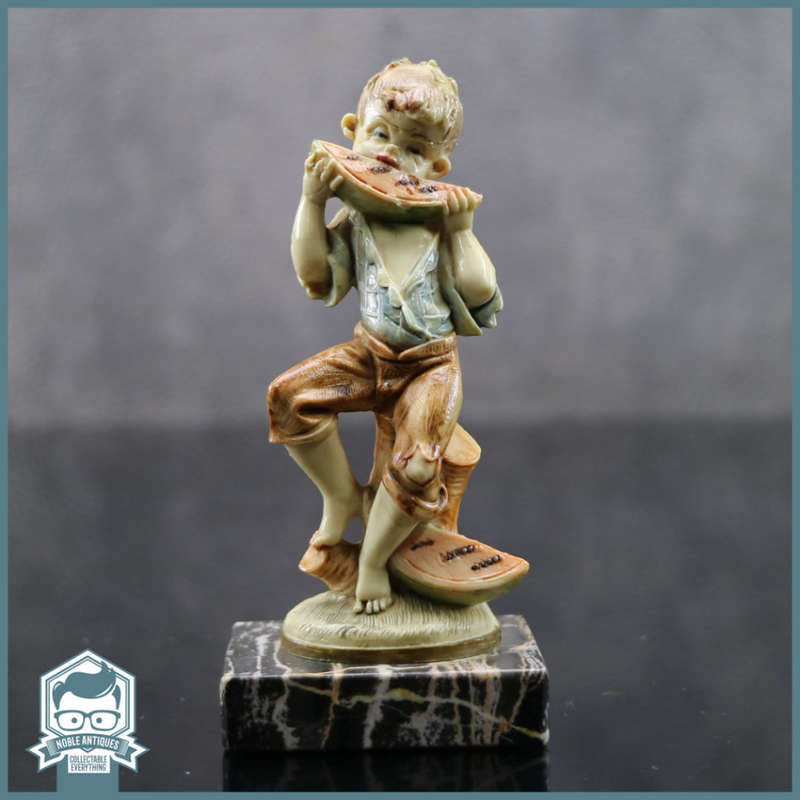 Original Italian Depose Figurine on Marble Base!!!
