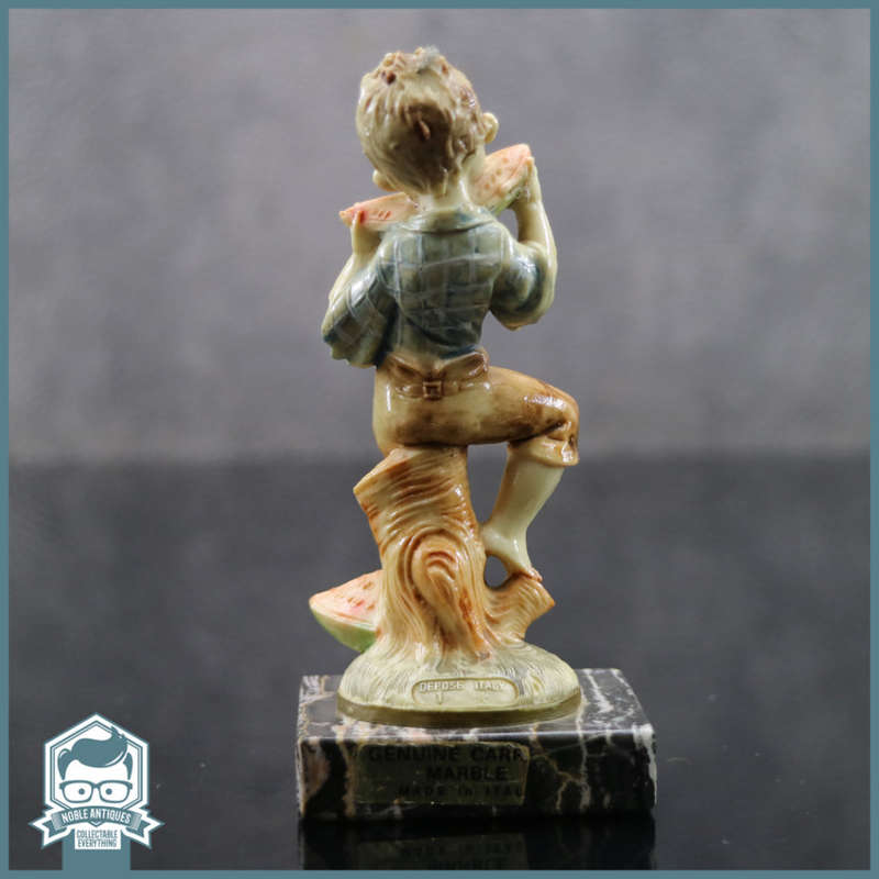 Original Italian Depose Figurine on Marble Base!!!