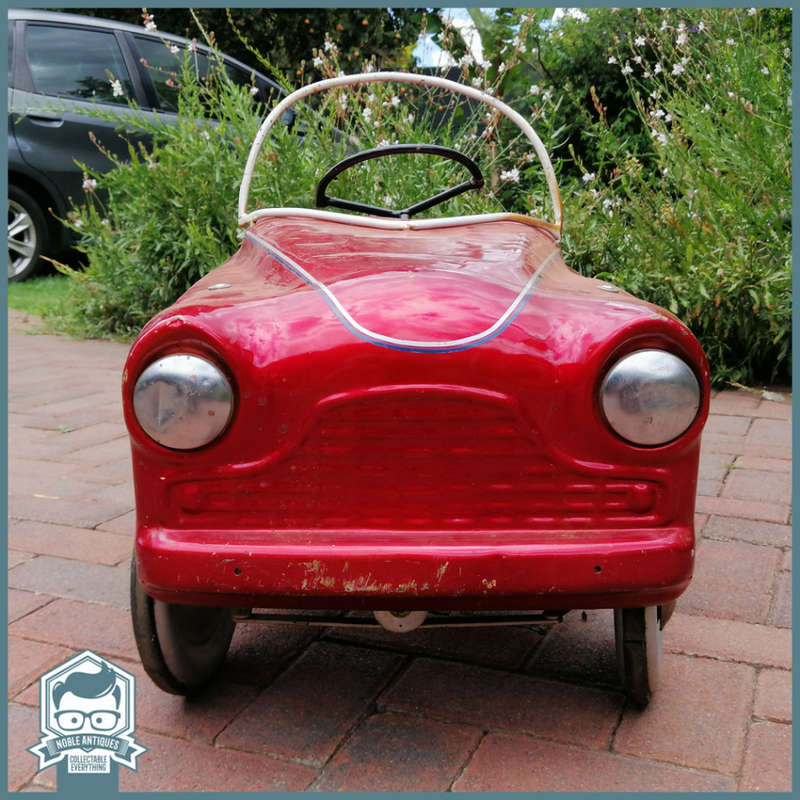 Super RARE!!! Original Vintage 1950's Metal Working Pedal Car!!!