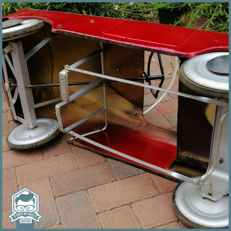 Super RARE!!! Original Vintage 1950's Metal Working Pedal Car!!!