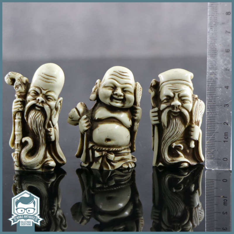 Three Oriental Wise Men Figurines - Bid for all!!!
