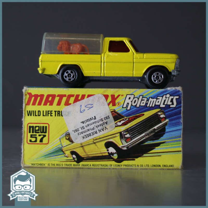 RARE!!! Boxed 1970's Matchbox/Lesney Superfast Nr57 Wild Life Truck!!!