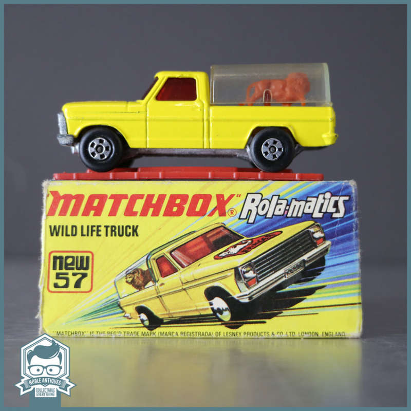 RARE!!! Boxed 1970's Matchbox/Lesney Superfast Nr57 Wild Life Truck!!!