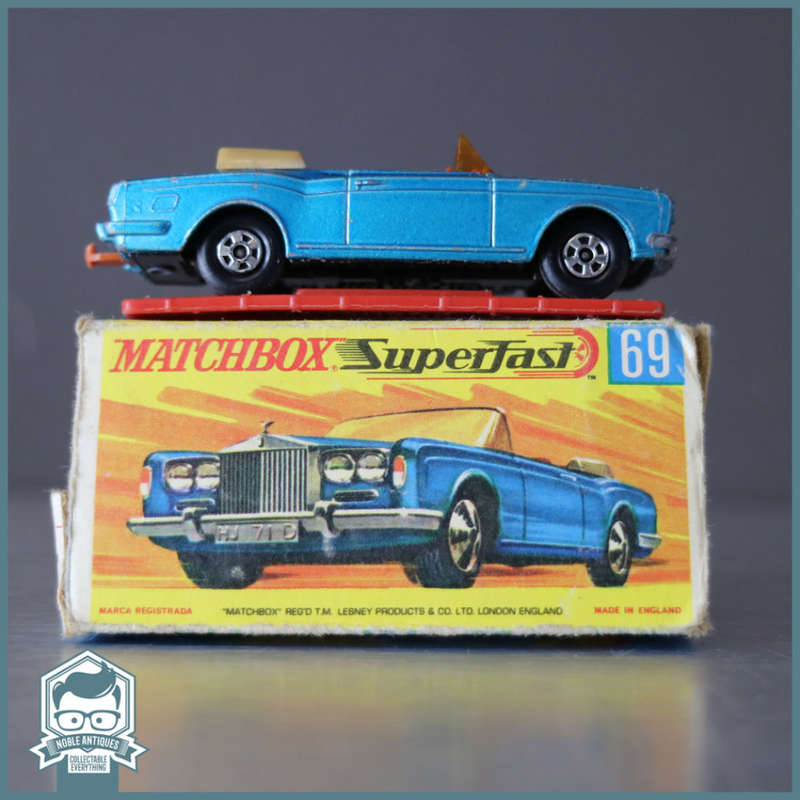 RARE!!! Boxed 1970's Matchbox/Lesney Superfast Nr69 Rolls Royce!!!