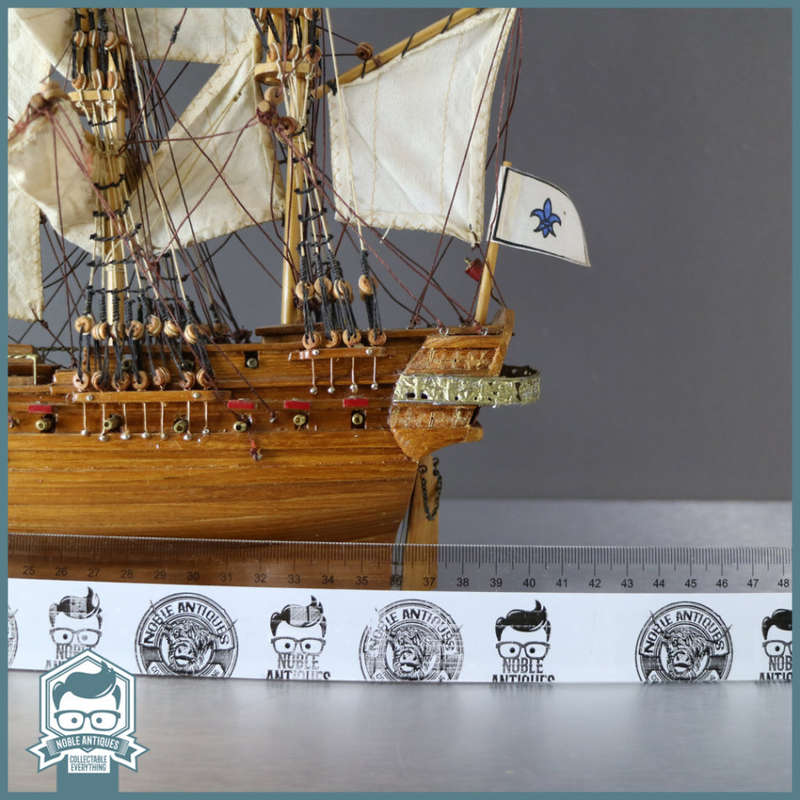 Highly Detailed Handcrafted Wood and Brass Spanish Galleon!!!! 420mm Wide!!!