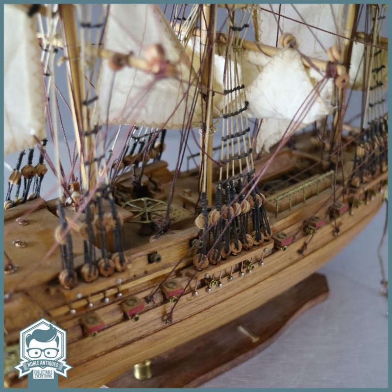 Highly Detailed Handcrafted Wood and Brass Spanish Galleon!!!! 420mm Wide!!!