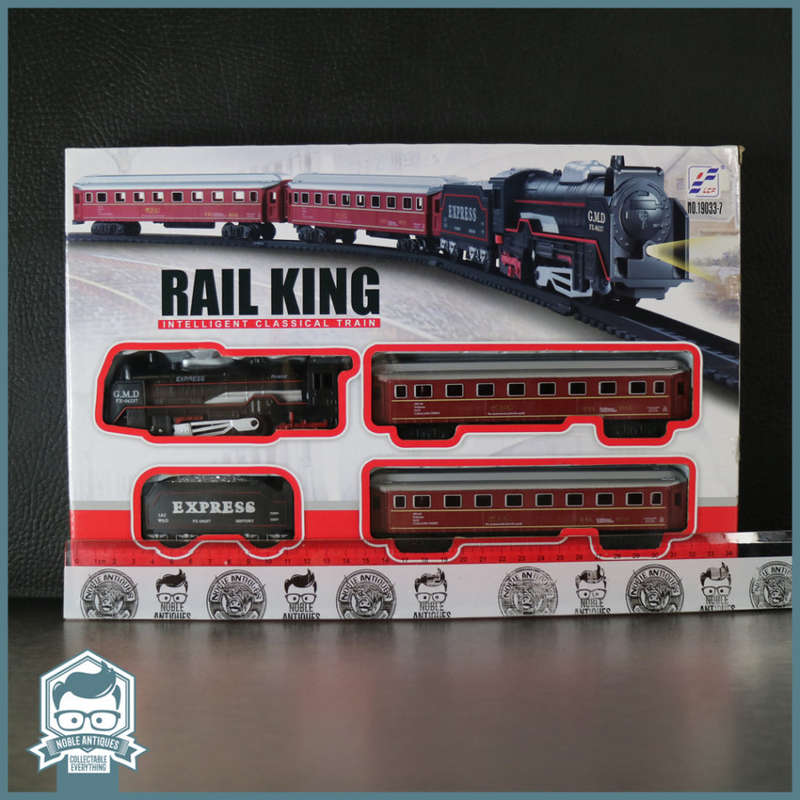 Boxed Rail King HO Scale Battery Operated Train Set!!!