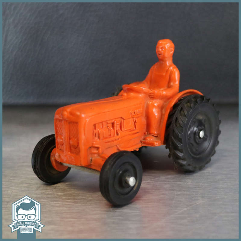 Large Vintage Toplin Rubber Tractor!!!