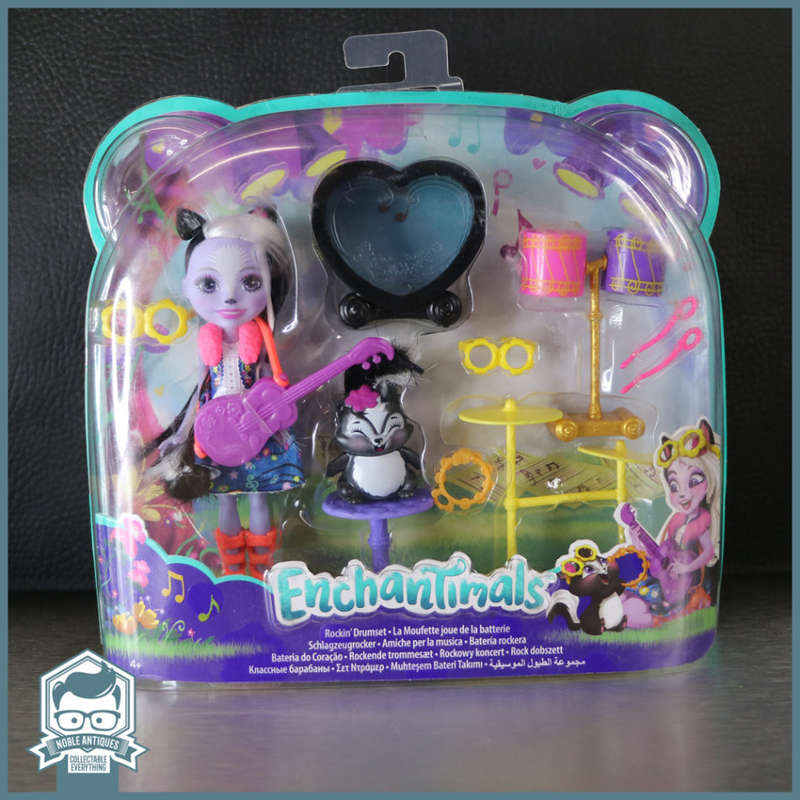 Original Blister Packed Enchantimals Sage Skunk & Caper Doll Combo!!!