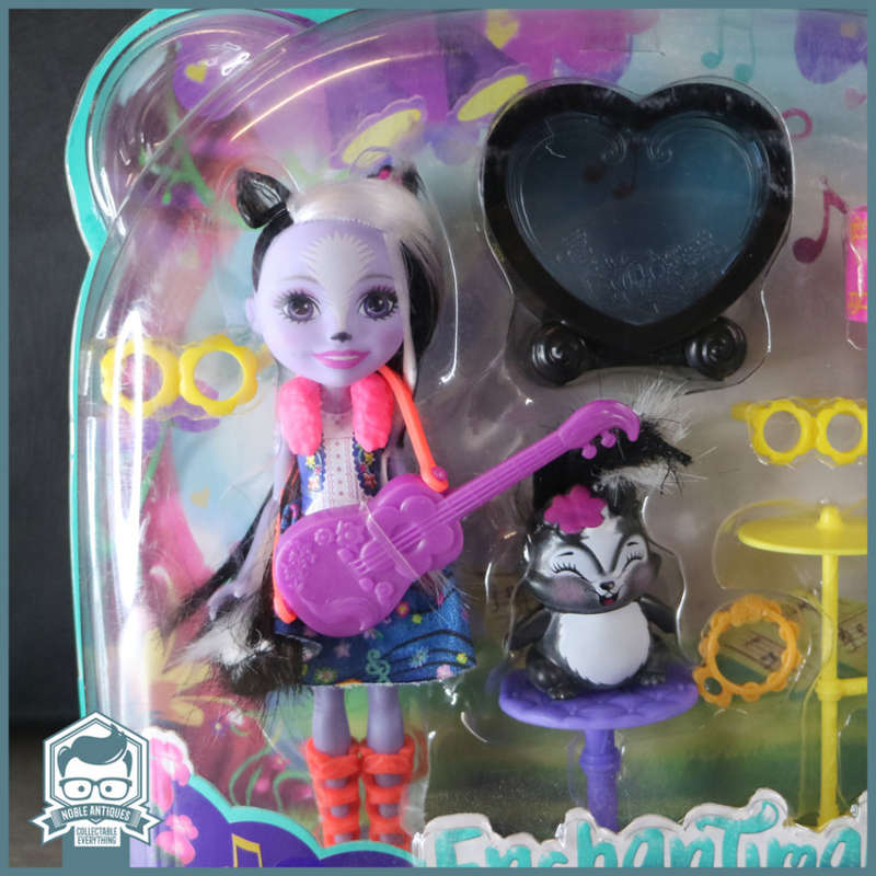 Original Blister Packed Enchantimals Sage Skunk & Caper Doll Combo!!!