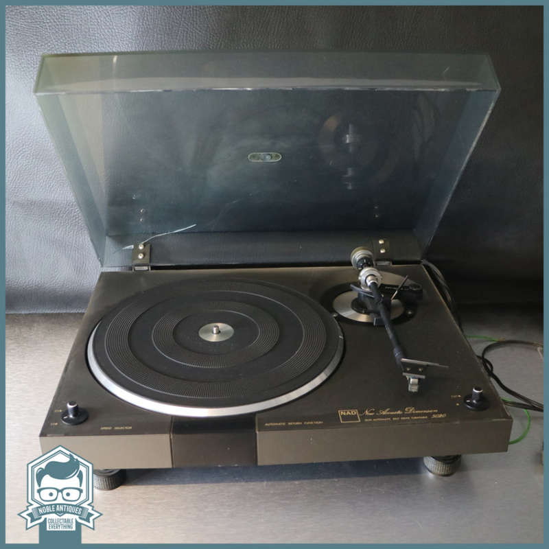 Original NAD 5020 New Acoustic Dimension Semi Automatic Belt Drive Turntable!!!