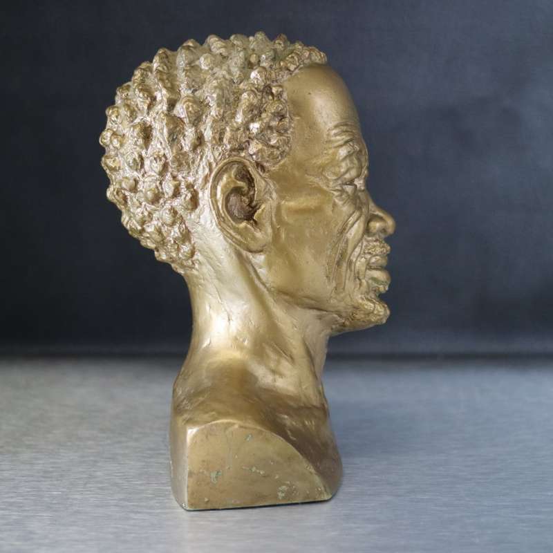 Original Cast Resin Johan Steynberg Koi Son Bust!!!