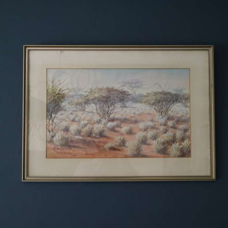 Framed Original P.H Leuschner Landscape 1981!!! 600mm x 400mm