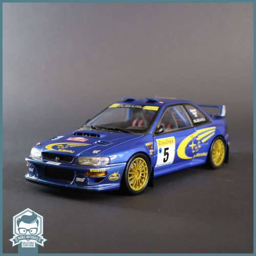 Subaru Impreza Autoart Die Cast Metal Scale 1:18 Racing Car!!!