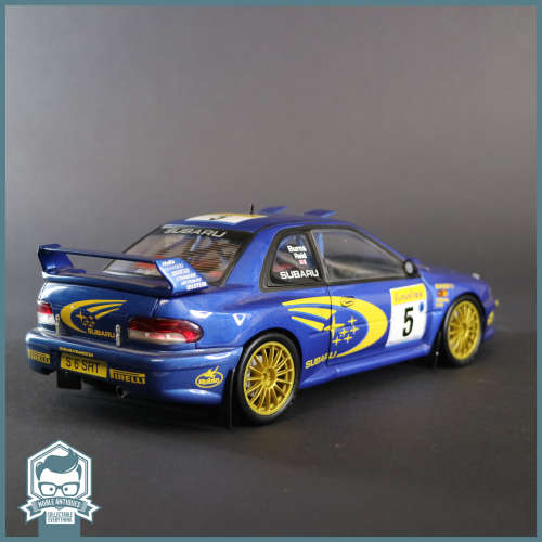 Subaru Impreza Autoart Die Cast Metal Scale 1:18 Racing Car!!!