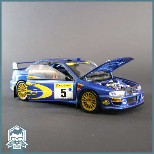 Subaru Impreza Autoart Die Cast Metal Scale 1:18 Racing Car!!!