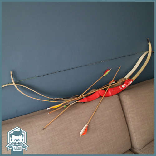 Two Original Ragim Wildcat Italian Bows and Arrows!!!