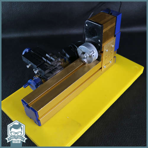 Super Cool!!! Working Hobby and Miniature Craft Mini Lathe!!!