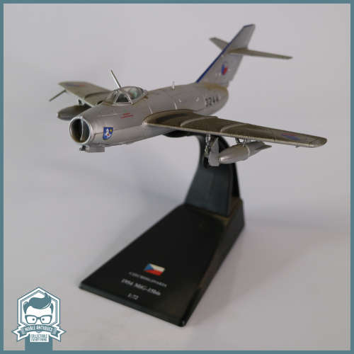 1954 Czech MiG-15bis Scale 1:72 Die Cast Metal Fighter Plane!!!