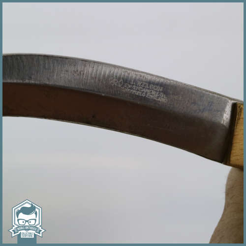 Original WWII I Wilson Sheffield Release Knife (RAF Parachute release knife and Leather Sheath)