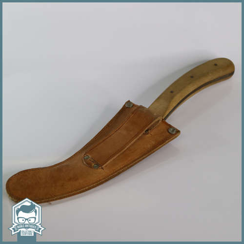 Original WWII I Wilson Sheffield Release Knife (RAF Parachute release knife and Leather Sheath)