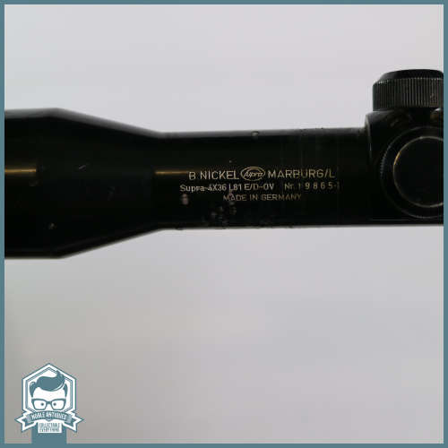B Nickel Supra 4x36 Rifle Scope!!!