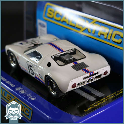 Boxed Scalextrix Ford GT40 1966 Le Mans Racing Car!!!