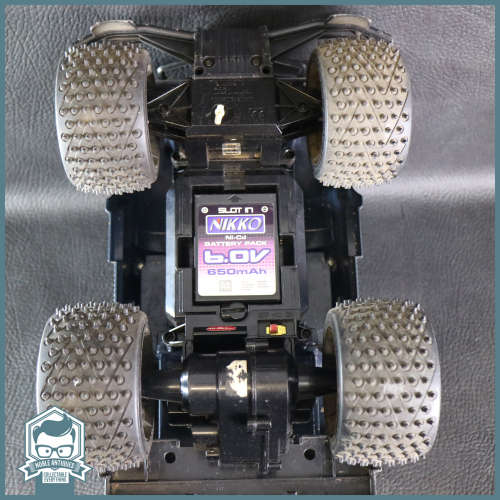 LARGE NIKKO RC Big Wheel Blue Jeep - No Charger, Includes Batteries!!! 400mm Wide!!!