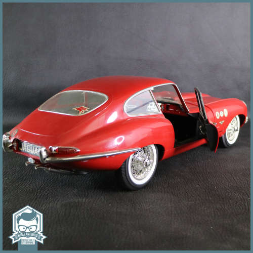 SUPER RARE!!! Large 600mm 1964 Monogram Jaguar E-Type Die Cast Hard Plastic Model!!! Scale 1:8!!!