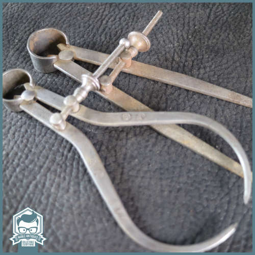 Original Vintage Metal Calipers!!!