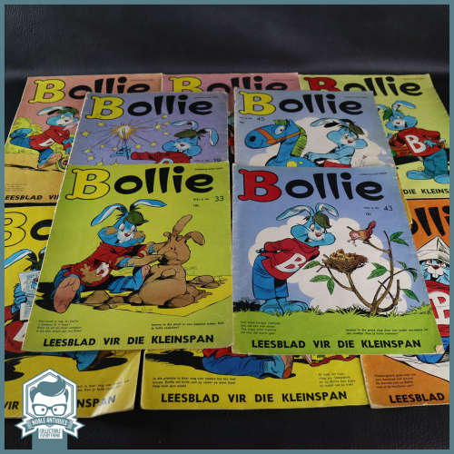 Large Vintage Bollie Comic Collection!!! Bid For All!!!