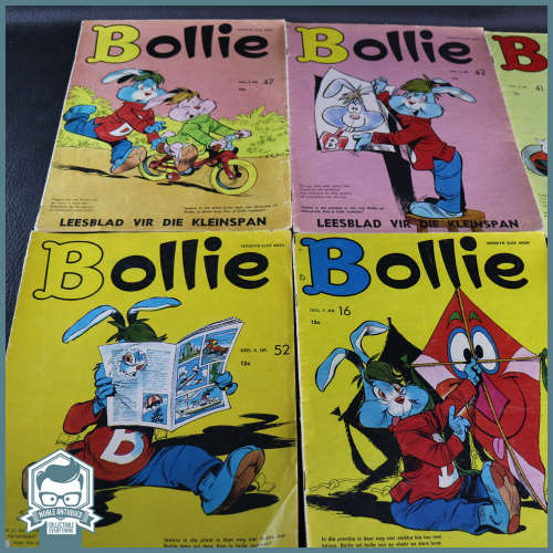 Large Vintage Bollie Comic Collection!!! Bid For All!!!