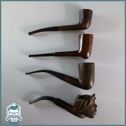 Original Hand Crafted Real Briar Pipe Collection!!! Fantastic Condition!!!