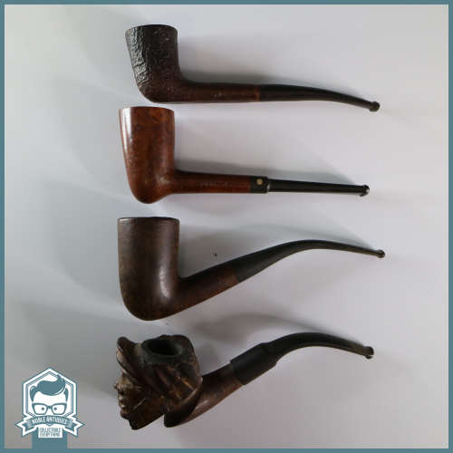 Original Hand Crafted Real Briar Pipe Collection!!! Fantastic Condition!!!