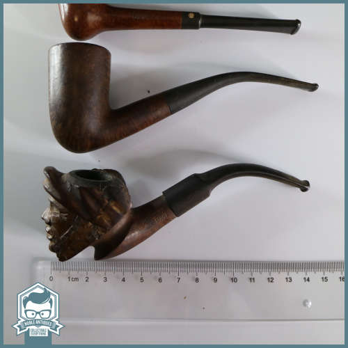 Original Hand Crafted Real Briar Pipe Collection!!! Fantastic Condition!!!