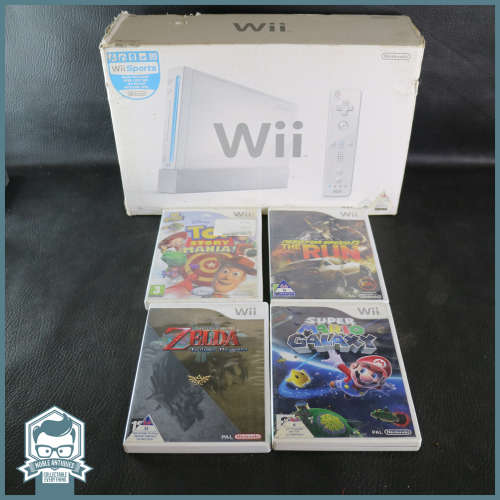 Boxed Original Wii and Games Collection!!! Working!!!