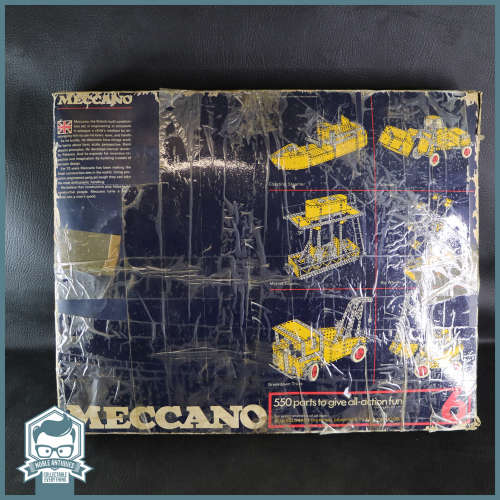 LARGE Vintage 1970`s Boxed Meccano Building Set!!! Not Sure If Complete!!!
