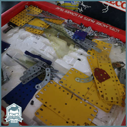 LARGE Vintage 1970`s Boxed Meccano Building Set!!! Not Sure If Complete!!!