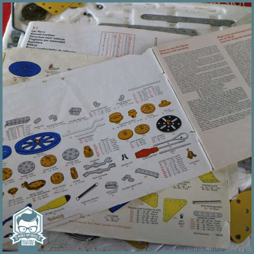 LARGE Vintage 1970`s Boxed Meccano Building Set!!! Not Sure If Complete!!!