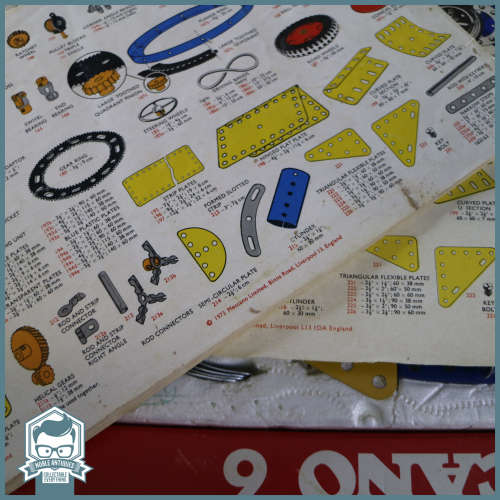 LARGE Vintage 1970`s Boxed Meccano Building Set!!! Not Sure If Complete!!!
