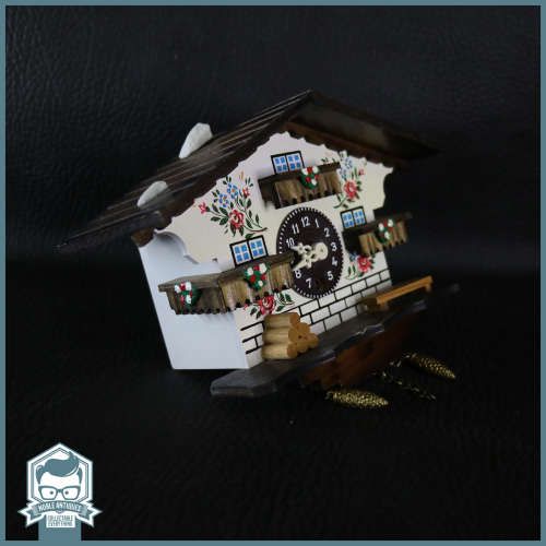 Small German Cuckoo Style Wall Clock - Not Working!!!