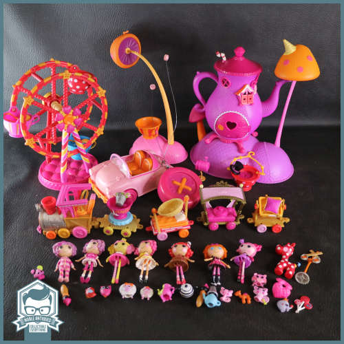MASSIVE Lalaloopsy Mini Doll and Playset Collection!!! Bid For All!!!