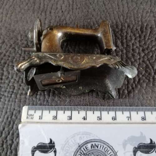 Vintage Brass Sewing Machine Pencil Sharpener!!!