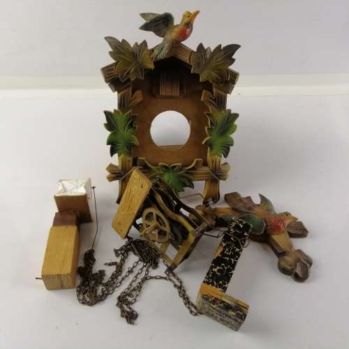 Original Cuckoo Clock!!! Parts Or Restoration Only!!! (Clock7)