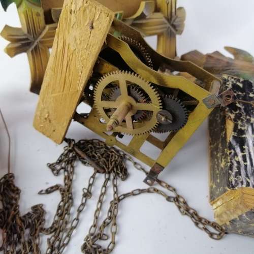 Original Cuckoo Clock!!! Parts Or Restoration Only!!! (Clock7)