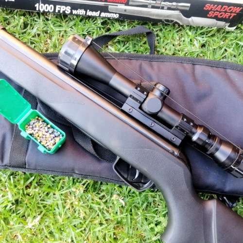 Original Boxed GAMO Shadow Sport 4.5mm Air Rifle, Scope and Bag!!! Like New!!!