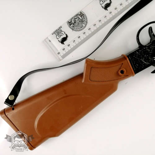 Working Vintage Western Hero Die Cast Metal Rifle Cap Gun!!!
