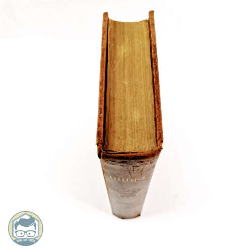 RARE!!! Antique Dutch Leather Bound Bijbel - First Page Torn, Otherwise Very Good Condition!!!
